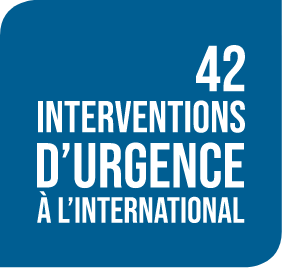 42 interventions d'urgence à l'international