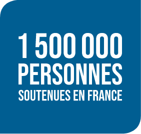 1.5M de personnes soutenues en France